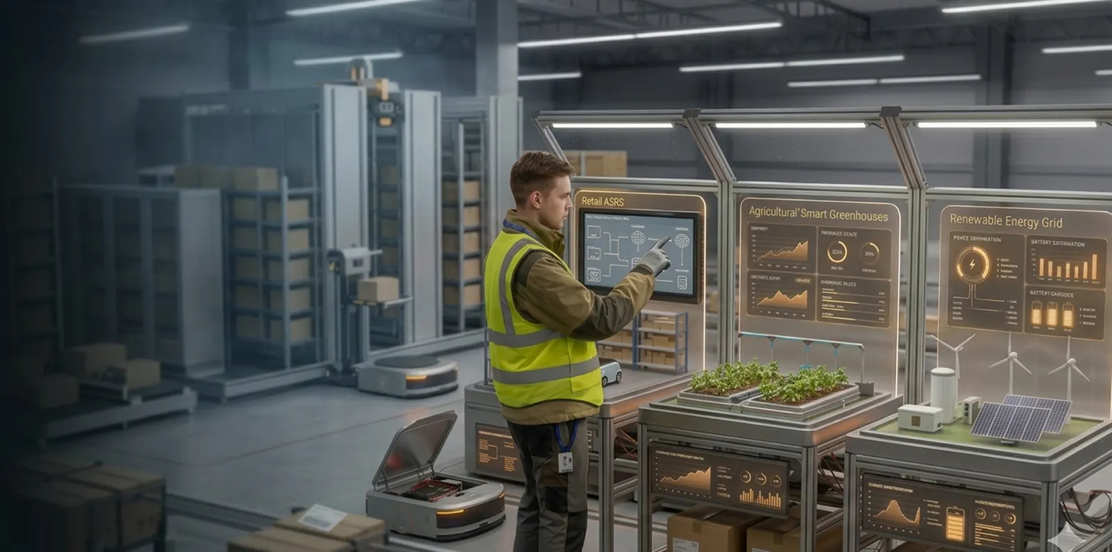 An engineer reviewing a reasoning trace on a plant floor